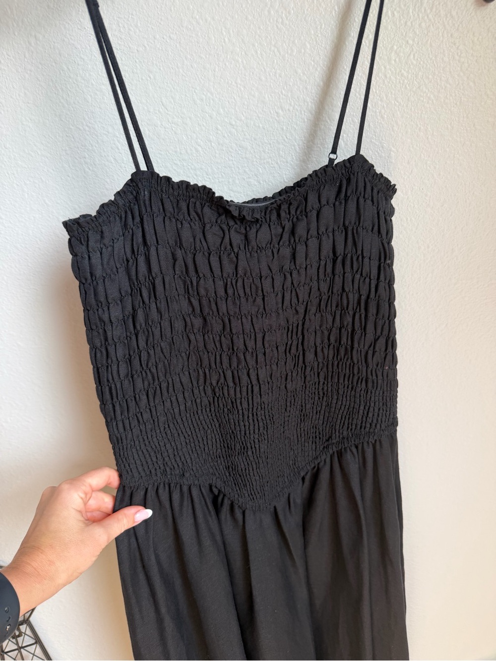 NWT Antonio Melani Essie Linen Blend Square Neck
Sleeveless Smocked Dress Sz S - Picture 3 of 8
